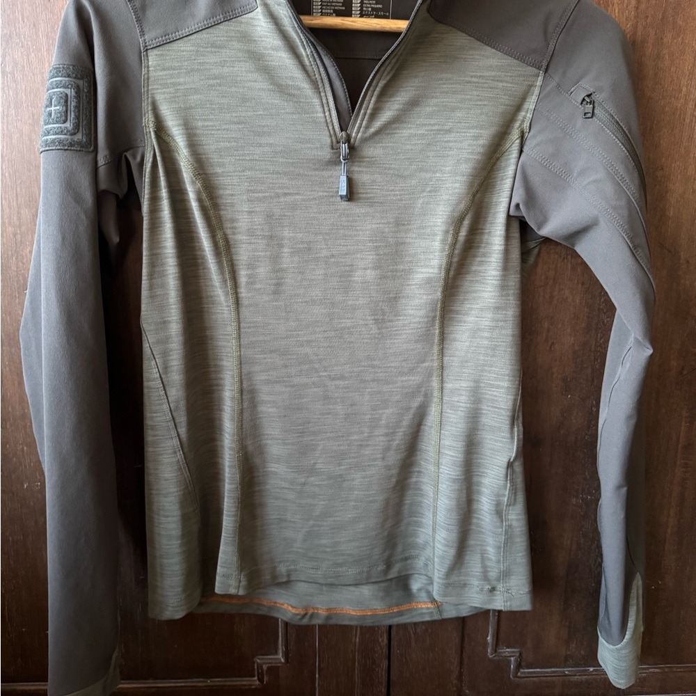 5.11 Tactical Olive drab Women’s Pullover XS NWOT
